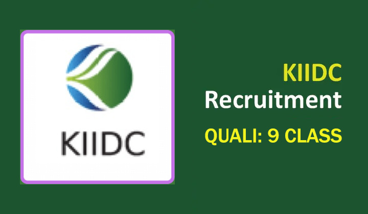 kiidc worker recruitment for 9 class