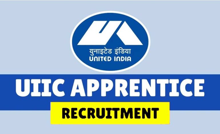 united india insurance company ltd apprentice recruitment 2025 apply link